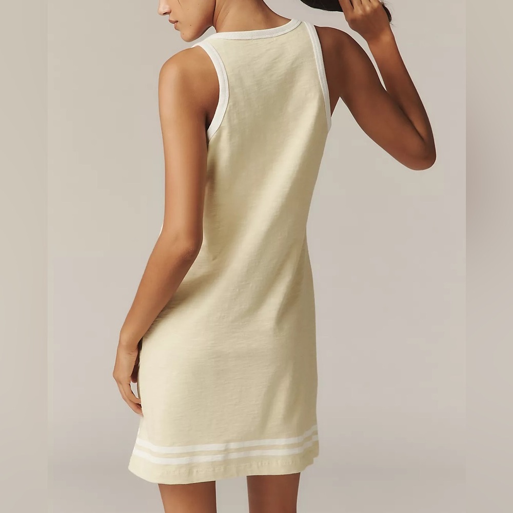 Sundry Racer Cotton Mini Dress - Picture 2 of 4